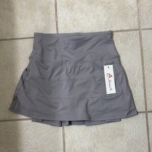 Amazon Mini Skirt in Light Gray